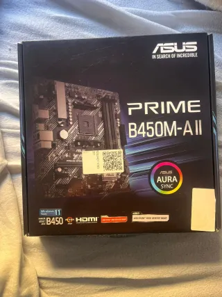 Placa Base Asus Prime B450M-A II Micro-ATX