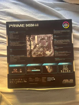 Placa Base Asus Prime B450M-A II Micro-ATX