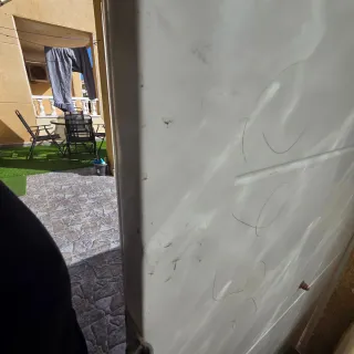 Puerta Blanca Seguridad con Mirilla