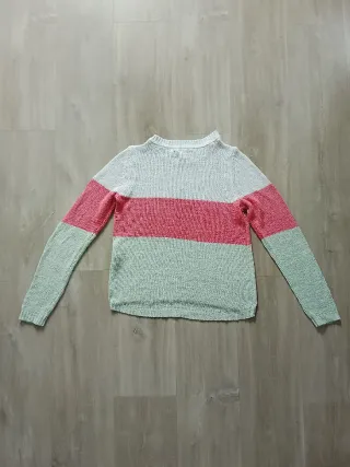 Jersey Zara Tricolor Mujer