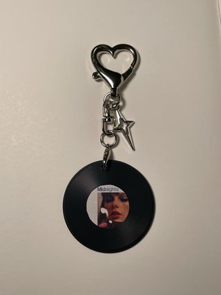 Llavero Mini Vinilo Taylor Swift Midnights