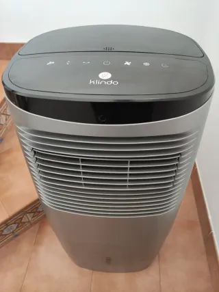 Enfriador y ventilador Aire Klindo + Mando