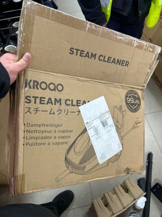 Limpiador a vapor KROQO con 23 accesorios