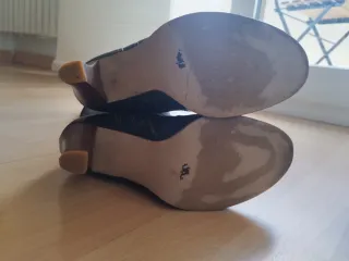 Botas altas negras talla 38