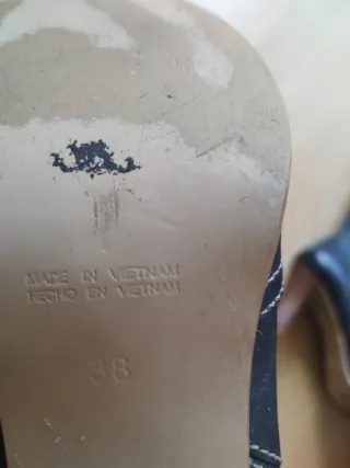 Botas altas negras talla 38