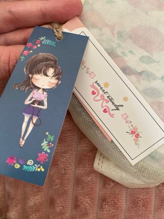 Monedero Sweet Candy con etiqueta