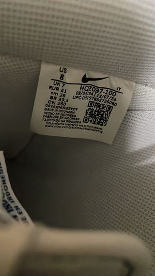 Nike Air Force 1 '07 LVB Blanco Azul