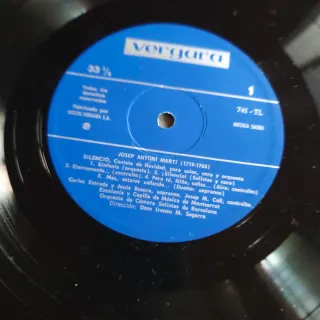 Vinilo LP Escolania de Montserrat año 1962