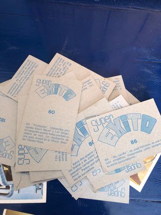 Cromos Super Exito Variados 37 cromos