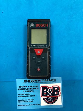 Medidor Láser Bosch GLM 40 Profesional