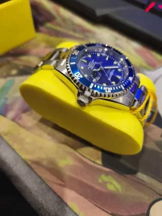 Reloj Invicta 9204OB Azul y Plateado