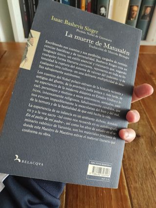 La muerte de Matusalén. Isaac Bashevis Singer