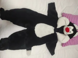 Disfraz de Gato Negro Peluche Talla 2 años