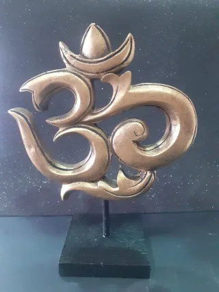 Símbolo Om Madera Decorativo