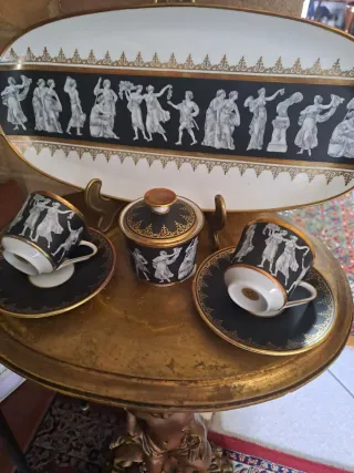 Servizio caffè Sevres porcellana