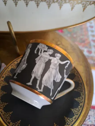 Servizio caffè Sevres porcellana