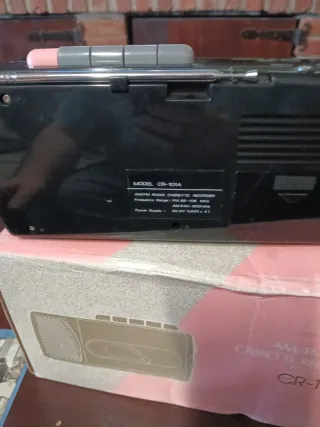 Radio Cassette Grabadora Portátil