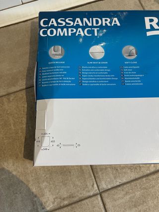 Tapa de inodoro Roca Cassandra Compact