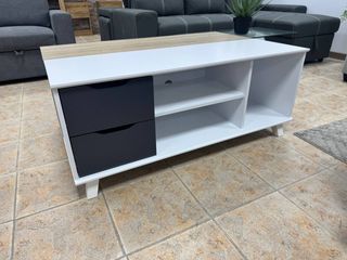 Bajo de TV con 2 Cajones ¡NUEVO de Fábrica!