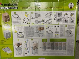 Kit di sovrapposizione per lavatrice e asciugatrice Meliconi Base Torre Pro