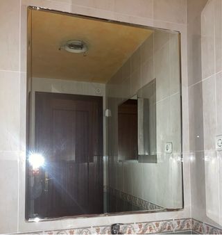 Espejo Baño Biselado 110x90 cm