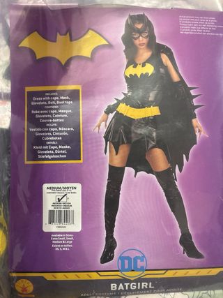 Disfraz Batgirl Mujer Talla M