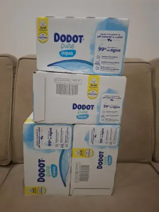Dodot Pure Aqua Toalhitas 36x48