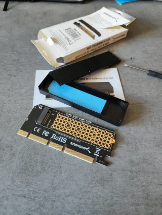 Adaptador Sabrent NVMe M.2 a PCIe
