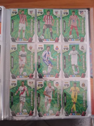 Cartas Adrenalyn La Liga 2025-2026