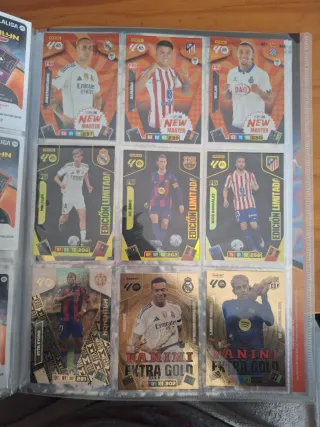 Cartas Adrenalyn La Liga 2025-2026