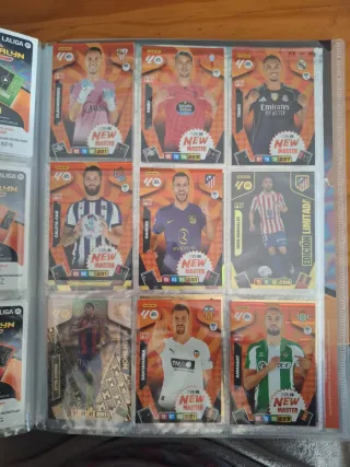 Cartas Adrenalyn La Liga 2025-2026