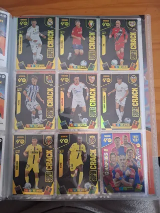 Cartas Adrenalyn La Liga 2025-2026