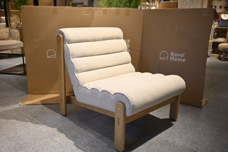 Poltrona Kave Home Magira Rovere Massiccio