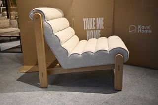 Poltrona Kave Home Magira Rovere Massiccio