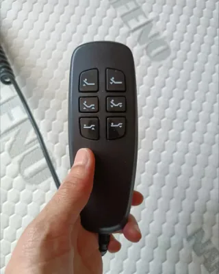 Cama articulada eléctrica con colchón visco