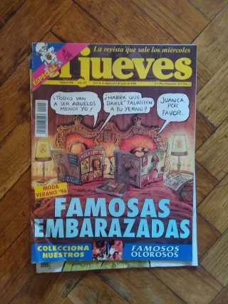 El jueves 3 revistas