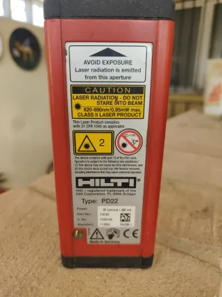 Medidor Láser HILTI PD 22
