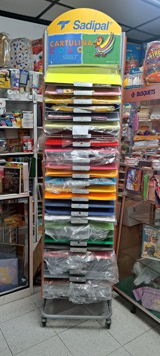 Expositor Cartulinas A2