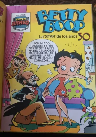 Tomo que contiene 3 Cómics Betty Boop 1982