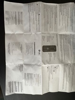 Teléfono LG GS101 ANNA Movistar Negro/Plata