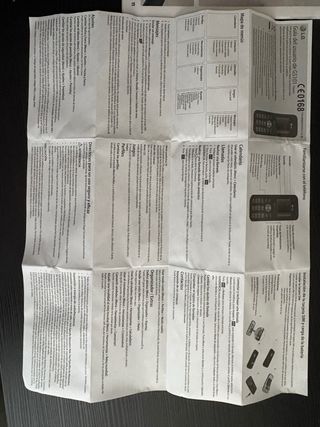 Teléfono LG GS101 ANNA Movistar Negro/Plata