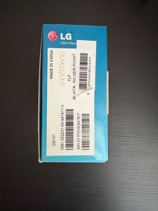 Teléfono LG GS101 ANNA Movistar Negro/Plata