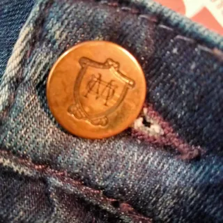 Massimo Dutti Jeans Azul Talla 38