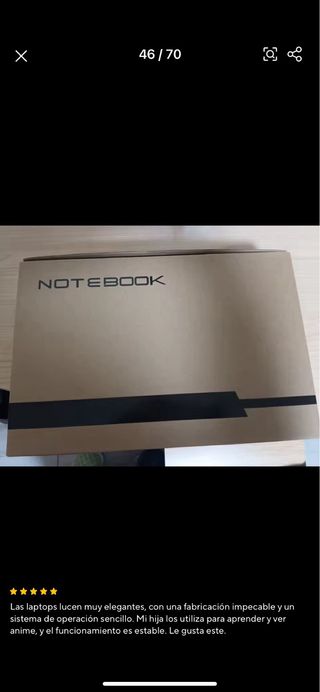 Ordenador portátil sin estrenar
