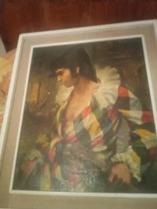 Cuadro antiguo gigante