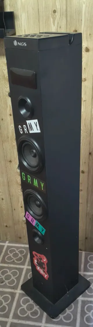 Altavoz NGS Negro bluetooth