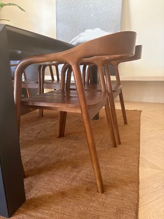 Silla de comedor de madera