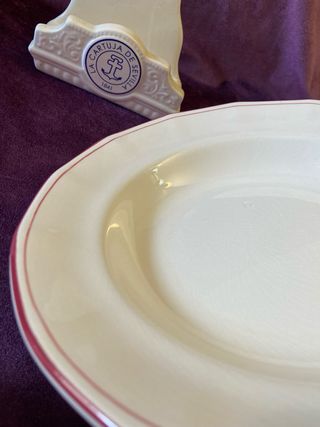 Plato La Cartuja de Sevilla