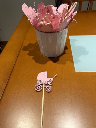 Adornos para babyshower niña