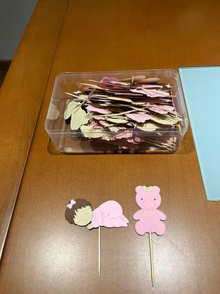 Adornos para babyshower niña